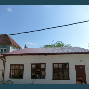 Demararea lucrărilor de reparație și de schimbare a acoperișului spălătoriei