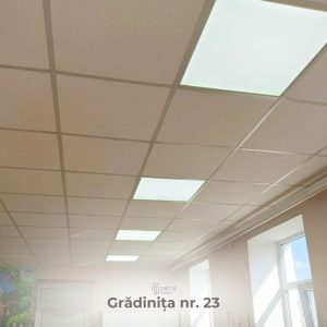 Renovare a sistemului de iluminat în instituție IET nr. 7, 15, 23, 210